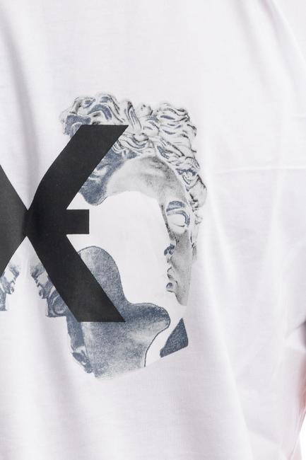 OLINARI  Cotton T-Shirt whitez - T-shirt