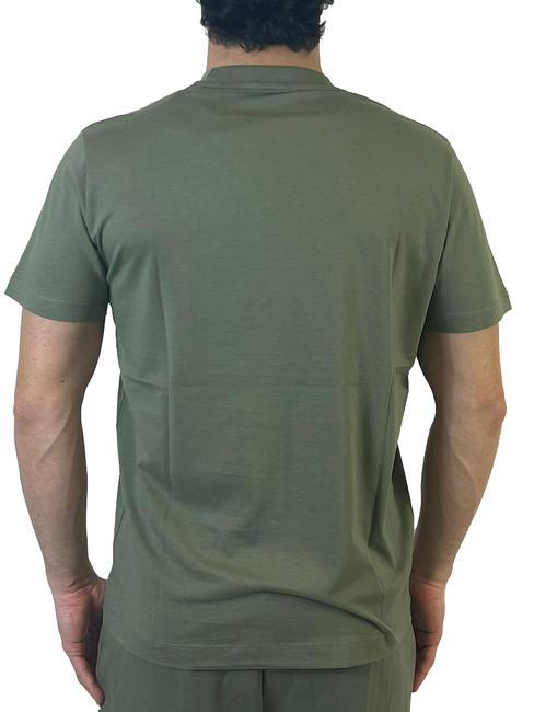 RACHED Cotton T-Shirt green lichen - T-shirt