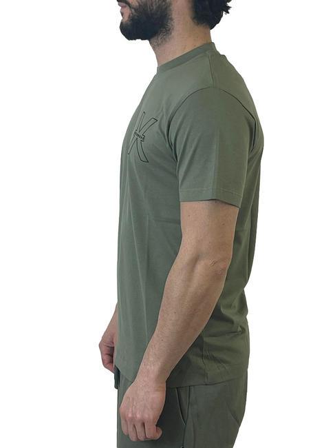 RACHED Cotton T-Shirt green lichen - T-shirt