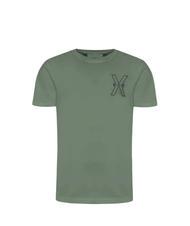 RICHMOND X RACHED Cotton T-Shirt green lichen - T-shirt - 4