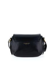 THE BRIDGE FEDERICA  Mini shoulder bag, in leather Black Gold - Rigid Trolley Cases - 3