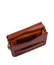 THE BRIDGE LUCREZIA Shoulder/Crossbody Mini Bag BROWN - Women’s Bags - 4