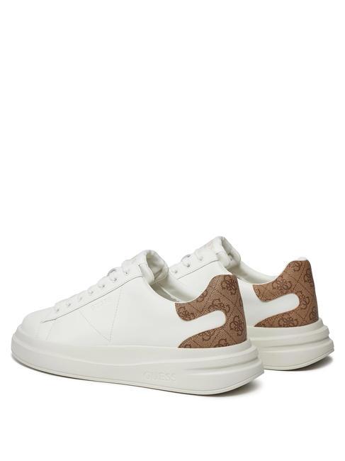 ELBA  Sneakers white brown ocher - Men&rsquo;s shoes