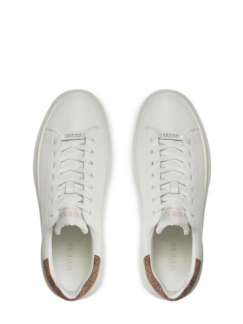 ELBA  Sneakers white brown ocher - Men&rsquo;s shoes