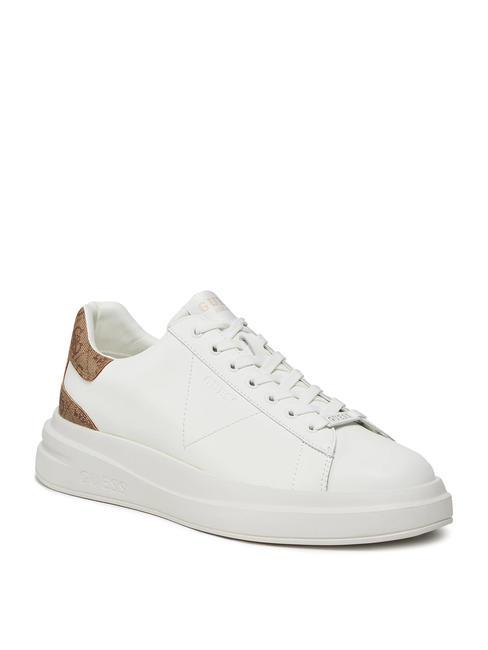 ELBA  Sneakers white brown ocher - Men&rsquo;s shoes