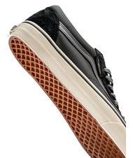VANS UA OLD SKOOL  Leather sneakers black - Unisex shoes - 4