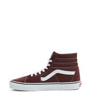 VANS UA SK8-HI Leather sneakers color theory bitter chocolate - Unisex shoes - 3