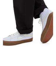 VANS UA SK8-HI VR3 High leather sneakers Marshmallow - Unisex shoes - 5