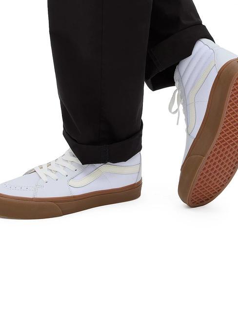 UA SK8-HI VR3 High leather sneakers Marshmallow - Unisex shoes