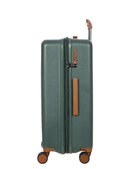 FERRARA Large, expandable trolley green - Rigid Trolley Cases