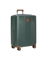 BRIC&rsquo;S FERRARA Medium trolley, expandable green - Rigid Trolley Cases - 3