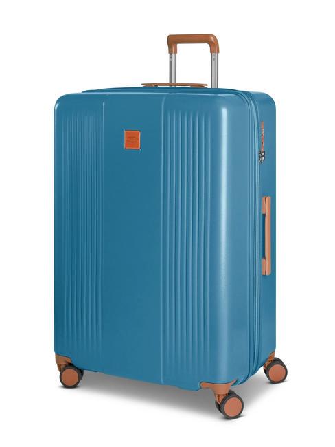 FERRARA Large, expandable trolley denim - Rigid Trolley Cases