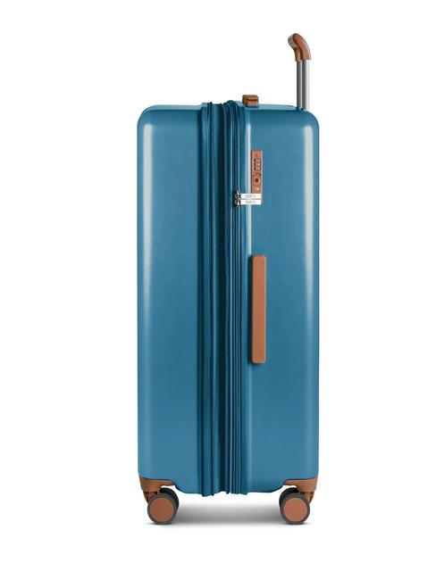FERRARA Large, expandable trolley denim - Rigid Trolley Cases