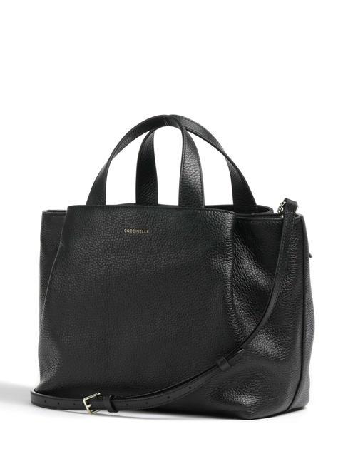 MALORY Hand shopper, with shoulder strap Black - Women’s Bags