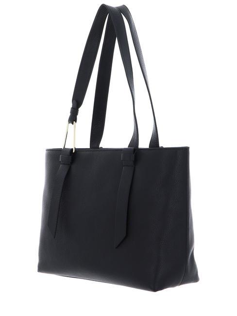 CAMPIONARIO - MALORY  Leather shopping bag Black - Women&rsquo;s Bags