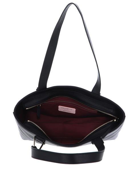 MALORY  Leather shopping bag Black - Women&rsquo;s Bags