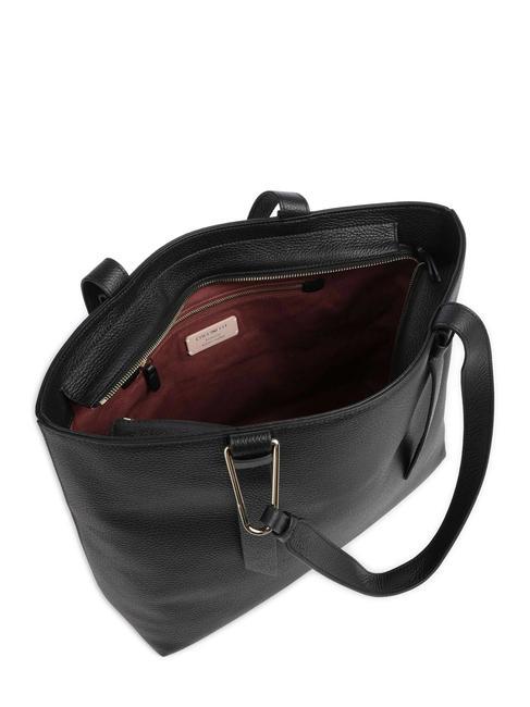 MALORY  Shoulder shopper, in leather Black - Women’s Bags