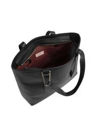 COCCINELLE MALORY  Shoulder shopper, in leather Black - Women’s Bags - 4