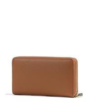 COCCINELLE METALLIC SOFT Textured leather zip wallet CUIR - Women&rsquo;s Wallets - 3
