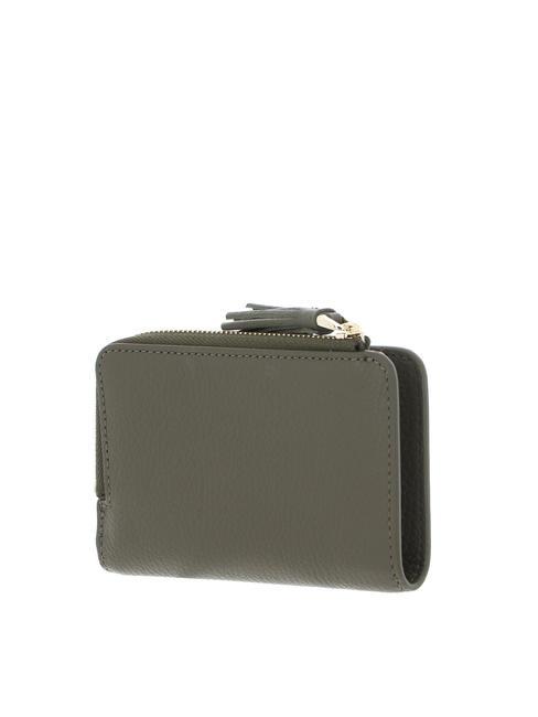 TASSEL Pebbled leather wallet laurel green - Women&rsquo;s Wallets