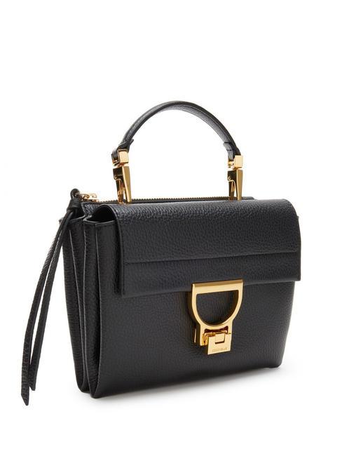 ARLETTIS Textured leather minibag Black - Women’s Bags