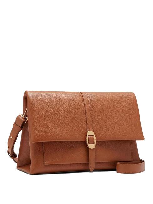 DORIAN Shoulder bag, in hammered leather CUIR - Women&rsquo;s Bags