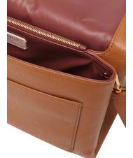 COCCINELLE DORIAN Shoulder bag, in hammered leather CUIR - Women&rsquo;s Bags - 3