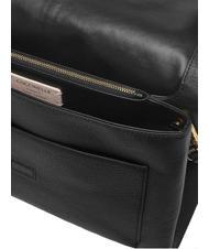 COCCINELLE DORIAN Shoulder bag, in hammered leather Black - Women&rsquo;s Bags - 3