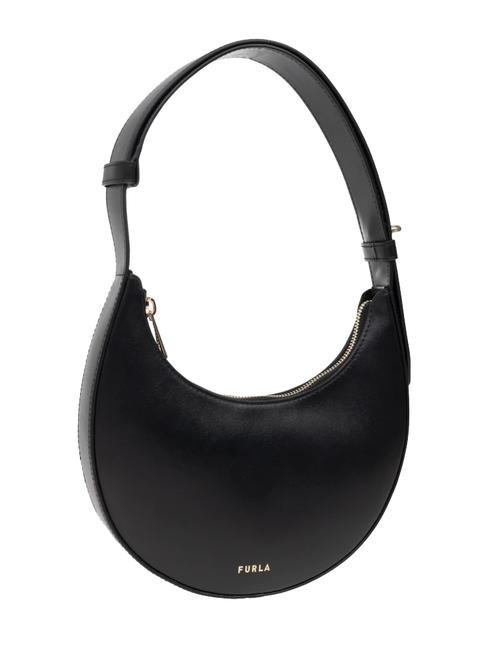 DELIZIA  Mini shoulder bag, in leather Black - Women’s Bags