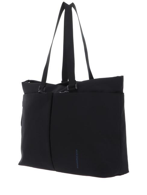 MD20  Shoulder shopper, with shoulder strap BLACK - Women’s Bags