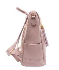 LESAC LILLA  Leather backpack millennial pink - Women’s Bags - 6