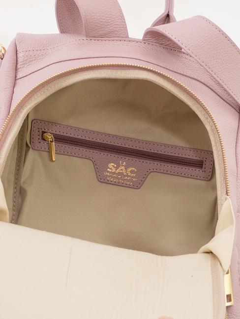 LILLA  Leather backpack millennial pink - Women’s Bags