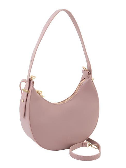 TULIPANO Shoulder bag, with shoulder strap, in leather millennial pink - Women’s Bags