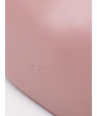 LESAC TULIPANO Shoulder bag, with shoulder strap, in leather millennial pink - Women’s Bags - 6