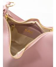 LESAC TULIPANO Shoulder bag, with shoulder strap, in leather millennial pink - Women’s Bags - 7