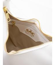 LESAC TULIPANO Shoulder bag, with shoulder strap, in leather optical white - Women&rsquo;s Bags - 6