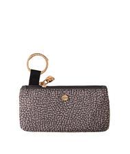 BORBONESE ECO LINE Rectangular key pouch clay grey - Key holders - 2