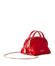 BORBONESE SEXY Micro shoulder bag, in leather cherry - Women&rsquo;s Bags - 2