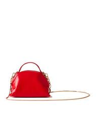 BORBONESE SEXY Micro shoulder bag, in leather cherry - Women&rsquo;s Bags - 4