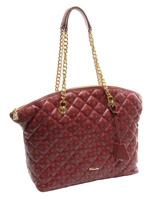 HERITAGE Quilted Shoulder shopper burgundy - Women&rsquo;s Bags