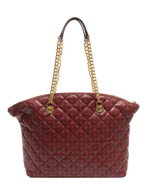 HERITAGE Quilted Shoulder shopper burgundy - Women&rsquo;s Bags