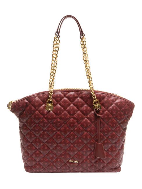 HERITAGE Quilted Shoulder shopper burgundy - Women&rsquo;s Bags
