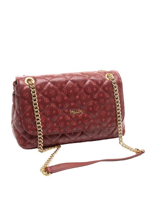 HERITAGE MATELASSE Shoulder bag burgundy - Women’s Bags