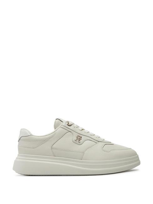 LUX POINTY COURT  Leather sneakers ancient white - Women&rsquo;s shoes