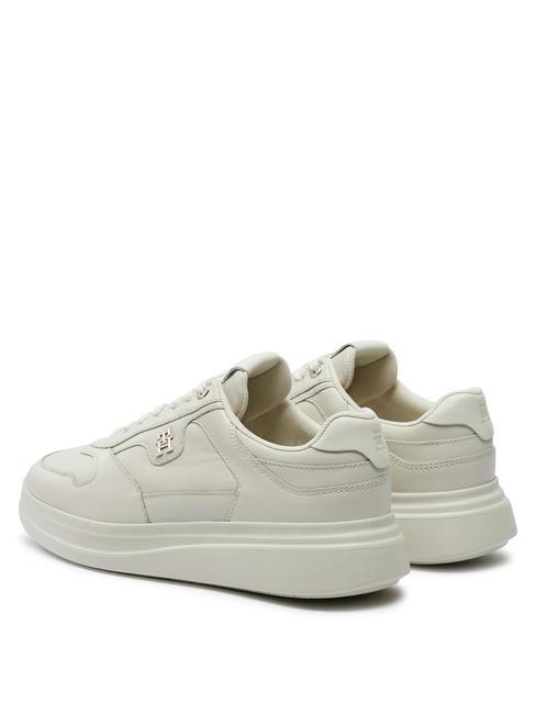 LUX POINTY COURT  Leather sneakers ancient white - Women&rsquo;s shoes