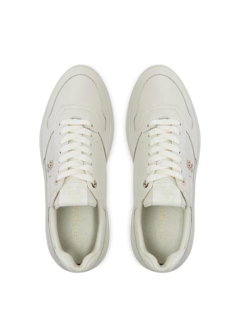 LUX POINTY COURT  Leather sneakers ancient white - Women&rsquo;s shoes