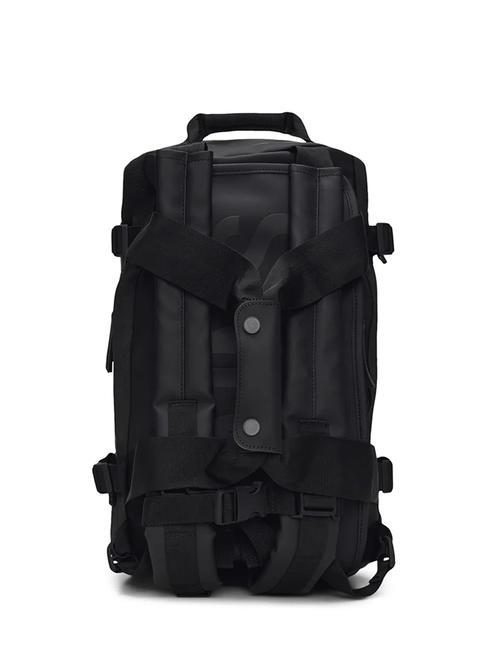 TEXEL  Backpack/Duffle bag with shoulder strap black - Duffle bags