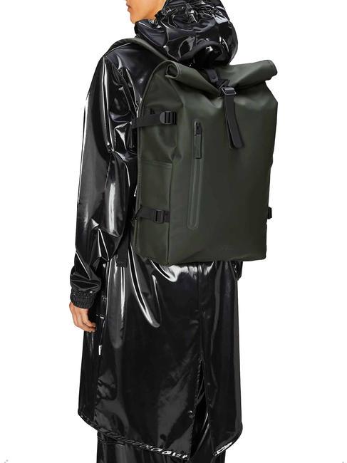 ROLLTOP RUCKSACK Backpack greens - Backpacks & School and Leisure