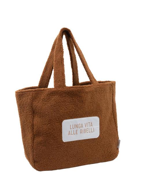 TEDDY COLLECTION Shoulder shopping bag brown - Kids bags and accessories