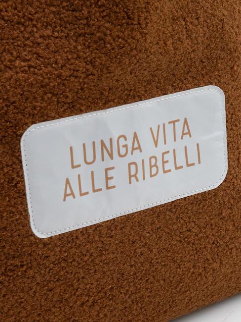 TEDDY COLLECTION Shoulder shopping bag brown - Kids bags and accessories